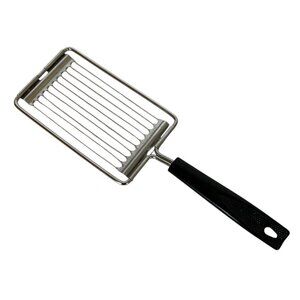Vintage Ekco USA Tomato Slicer Black Handle Stainless Steel Wires